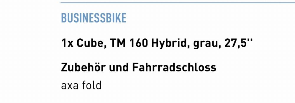 Fahrrad verkaufen CUBE STEREO HYBRID 160 HPC 625 Ankauf